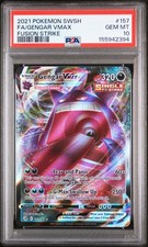 PSA 10 GENGAR VMAX 157/264 | Fusion Strike Full Art Pokemon Card picture