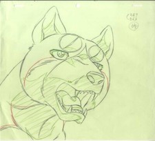 Ginga Densetsu Weed Genga Sketch Not Copy Cel Pencil Anime Combine ShipOk picture