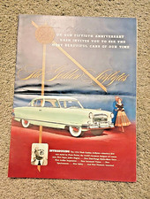 1952 Nash Golden Airflyte Sales Brochure Original picture