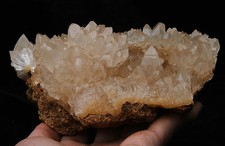 705g 1.55lb Rare Natural Clear Calcite Crystal Cluster Mineral Specimen picture