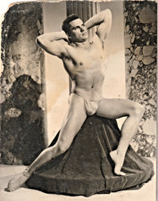 Gay Interest - Vintage   Male Physique Photos  ATHLETIC MODEL GUILD  3 x 4