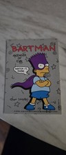 1990 Topps The Simpsons Bartman Avenger Evil #1 Sticker Bart Rookie Card picture