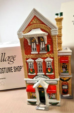 Dept 56 The Original Snow Village Finklea's Finery: Costume Shop RETIRED w/Box picture