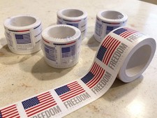 5 Rolls Of 100 2023 U.S. Flag Stamps First Class Postage 500 PCS New picture