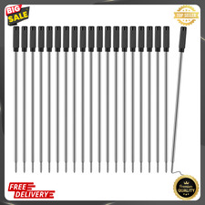 20Pcs Cross Style Ballpoint Pen Refills Smooth Flow Ink 1.0mm Medium Point Black picture
