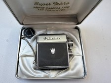 Vintage Juliette TR-100F Super Micro 10 Transistor Radio Movie Camera Japan picture