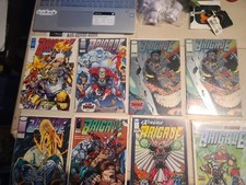 Image Comics Lot Brigade Extreme Prejudice # 0 1 2 2 3 3 8 and 9 Blood Brothers  picture