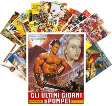 Postcard Pack (24 pcs) Gladiators Vintage Trash Action Movie Posters CC1070 picture