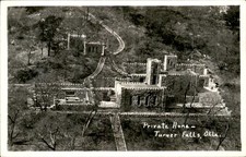 Turner Falls Oklahoma OK Private Home c1940s-50s Real Photo Vintage Postcard bhn picture