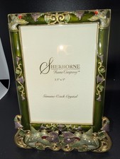 Amazing Austrian Crystal Sherborne hummingbird Enamel Frame picture