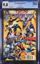 SOVEREIGN SEVEN ANNUAL #1 [1995] - NEWSSTAND - CGC 9.8 - White Pages - DC Comics picture