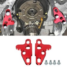 2Pcs Oil Pump Alignment Tool,Billet Aluminium Oil Pump Guide Kit Tool Cam RED picture