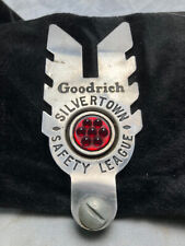Goodrich Silvertown Safety League    plate topper picture