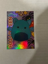 Lucasta Squishmallow Series 1 Holo Foil HALLOWEEN #10 2024 Panini Card picture