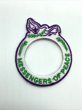 BSA Boy Scout Patch Messengers Of Peace 3” Size Religious picture