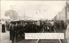 Mexican Military Juarez Federal troops Gen. Almazan c1930 RPPC Postcard bhn picture
