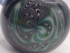Hand Blown  Glass  Pipe By ShedGlass@insta.  Grateful-Dead W BERTHA MiLLies.2024 picture