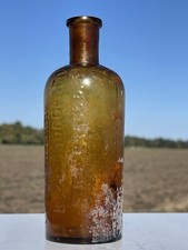 Antique 1870-90s bottle from the Czars era «Pharmacy V. L. Piskorsky Odessa» picture