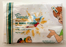 VINTAGE 1969 Walt Disney Peter Pan Tinkerbell UNUSED SEALED Wamsutta PILLOW CASE picture