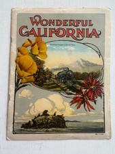 1920's Wonderful California Picture Book w/ Old Amazing Photos of California picture