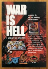 1999 Risk 40th Anniversary Boardgame Vintage Print Ad/Poster Authentic Game Art picture