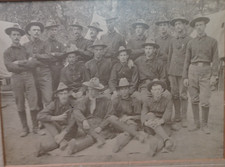 1898 Cabinet Card Spanish–American War Co 13 14 Reg Bethlehem PA 11 x 14 JRR11 picture