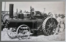 Vintage RPPC Real Photo Postcard Frick Eclipse Steam Engine Exhibition Kodak picture