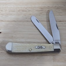 2000 Case XX 6254 SS Natural Bone Trapper NEW/NO BOX picture