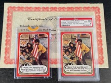 1976 Topps Vault Welcome Back Kotter Proof Blank Back + PSA 8 #31 John Travolta picture