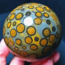 RARE 291g Natural Polished Colorful Agate Sphere Ball Healing Madagascar A5087 picture