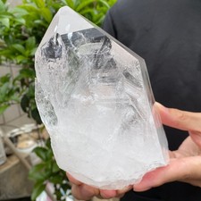 3.6lb Raw Natural Clear White Quartz Crystal Rough Healing Specimen picture
