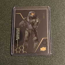 Master Chief 2024 Upper Deck #89 Halo Legacy Collection Gold Augmented /117 picture