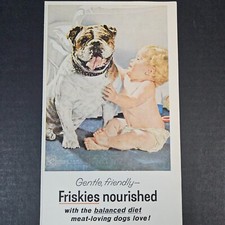 1957 Friskies Canned Dog Food Meals Carnation Vintage Print Ad Carnation LA CA picture