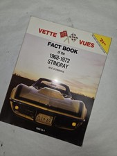 1968-72 Vette Vues Fact Book Of The Stingray picture