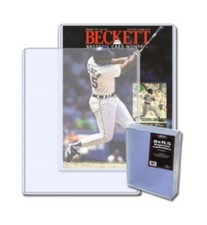 Pack of 10 BCW 9x11.5x5mm Thin Magazine Hard Plastic Topload Holders protectors picture
