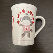 Monkey Love Heart 12 oz Coffee Mug Tea Cup Royal Norfolk picture