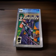 1987 Marvel Comic Book Punisher #1 Graded CGC 9.6 White Pages First Printing picture