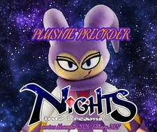 NiGHTS into Dreams plush preorder, 15 Inch Mini Plush. Fanmade SEGA picture