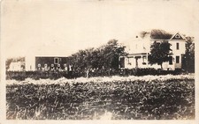 J24/ Winnipeg Manitoba Canada RPPC Postcard c20 Harvey Hill Realty Farm Barn 58 picture