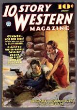 10 Story Western Jan 1936 Volume 1 Issue 1 - Cliff Farrell picture