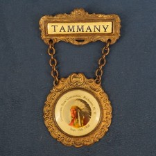 Tammany Hall Democratic State Convention Medal Rochester NY 1908-  US picture