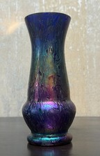 Antique Rindskopf Bacillus Art Nouveau Bohemian Iridescent Glass 7