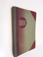 Vintage 1942-1956 Small Family Farm Handwritten Journal of Expenses and Income picture
