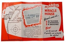 Vintage Tourist Brochure 1950s MIRACLE HOUSE Manitou Springs Colorado picture