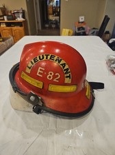 Vintage Cairns & Brother 660C Metro Firefighter Helmet, Shield & Liner picture