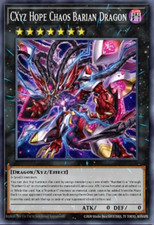 Yugioh BETB-EN044 CXyz Hope Chaos Barian Dragon Ultra Presale picture