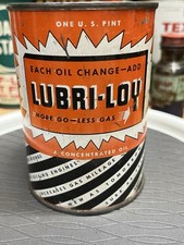 Vintage Lubri-Loy 1 Pt Can - Full picture