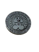 Dickhead of the Year Challenge Coin - Buy It Now - Unique Gag Gift picture
