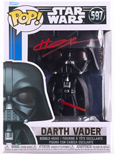 Funko Pop Star Wars Darth Vader Autographed Vinyl Figure #597 picture