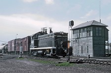 Illinois Central 1234 EMD SW9 at Tuscola, IL May 1966 8.5 x 11 Photo picture